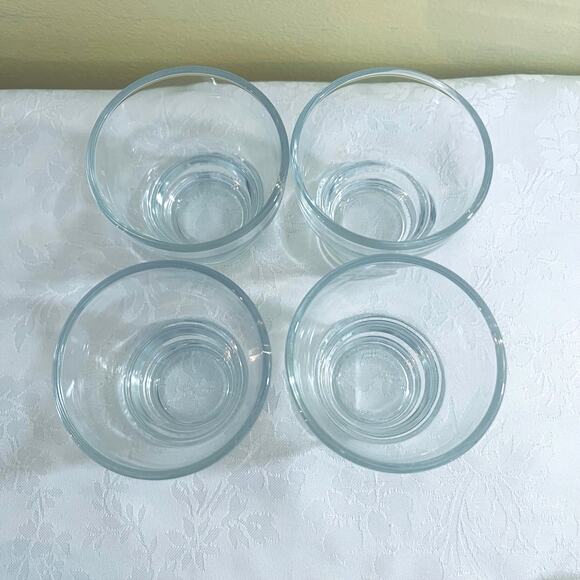 4 Bormioli Rocco Oslo Italian Tempered Glass Espresso Cups Metal Handle Mugs Cup - Picture 8 of 11